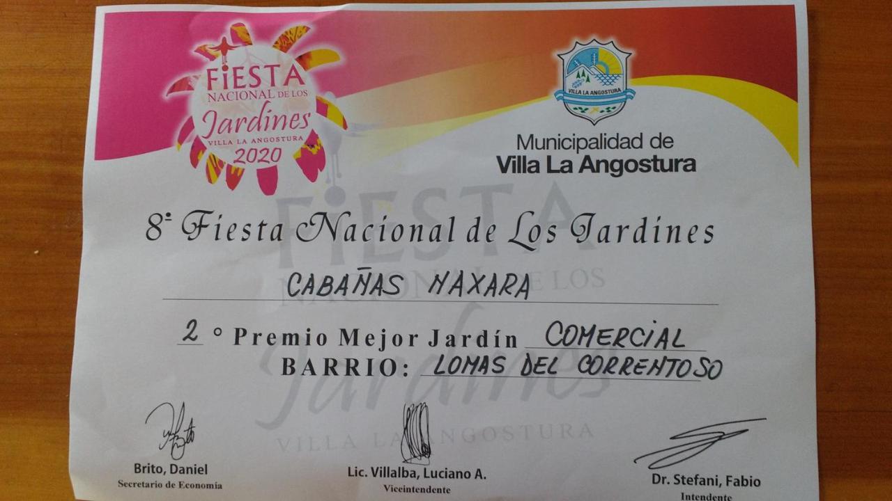 Cabanas Naxara Villa La Angostura Kültér fotó